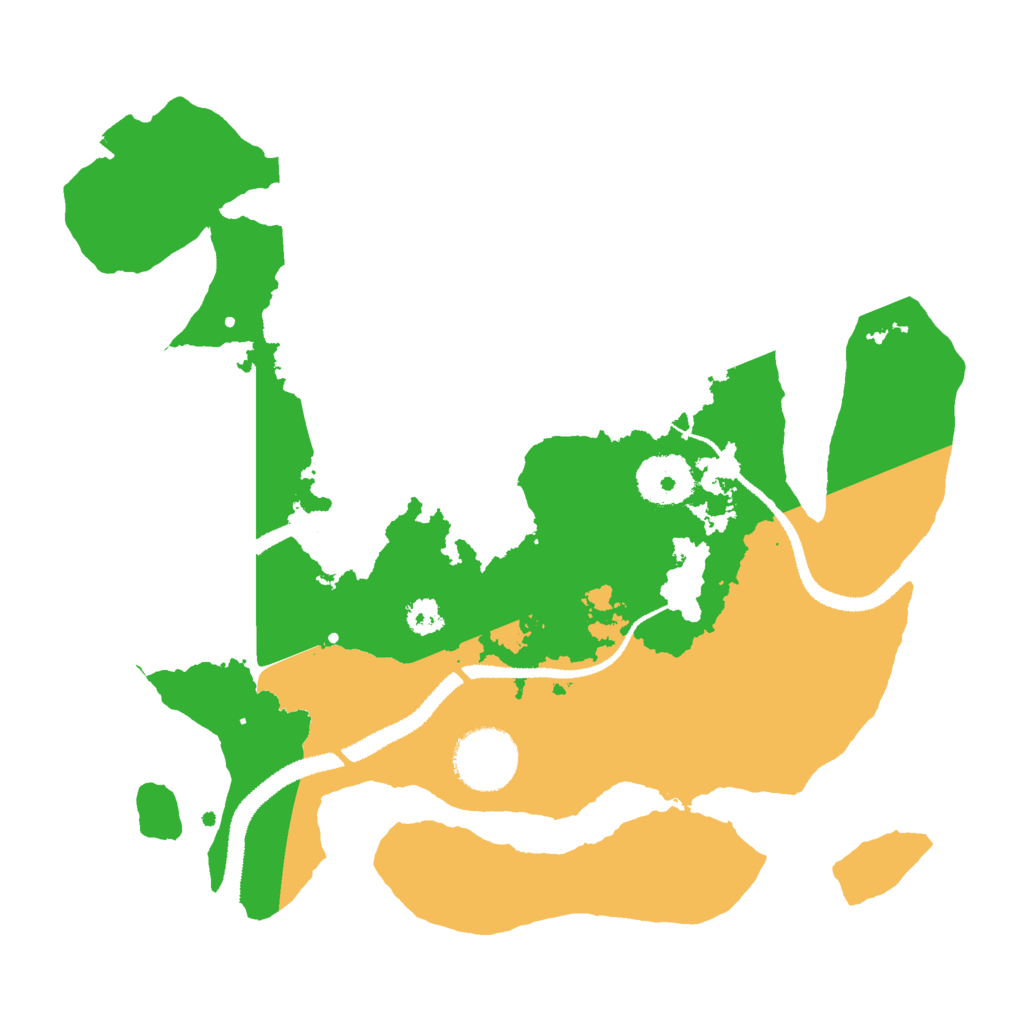 Biome Rust Map: Procedural Map, Size: 2850, Seed: 716901307