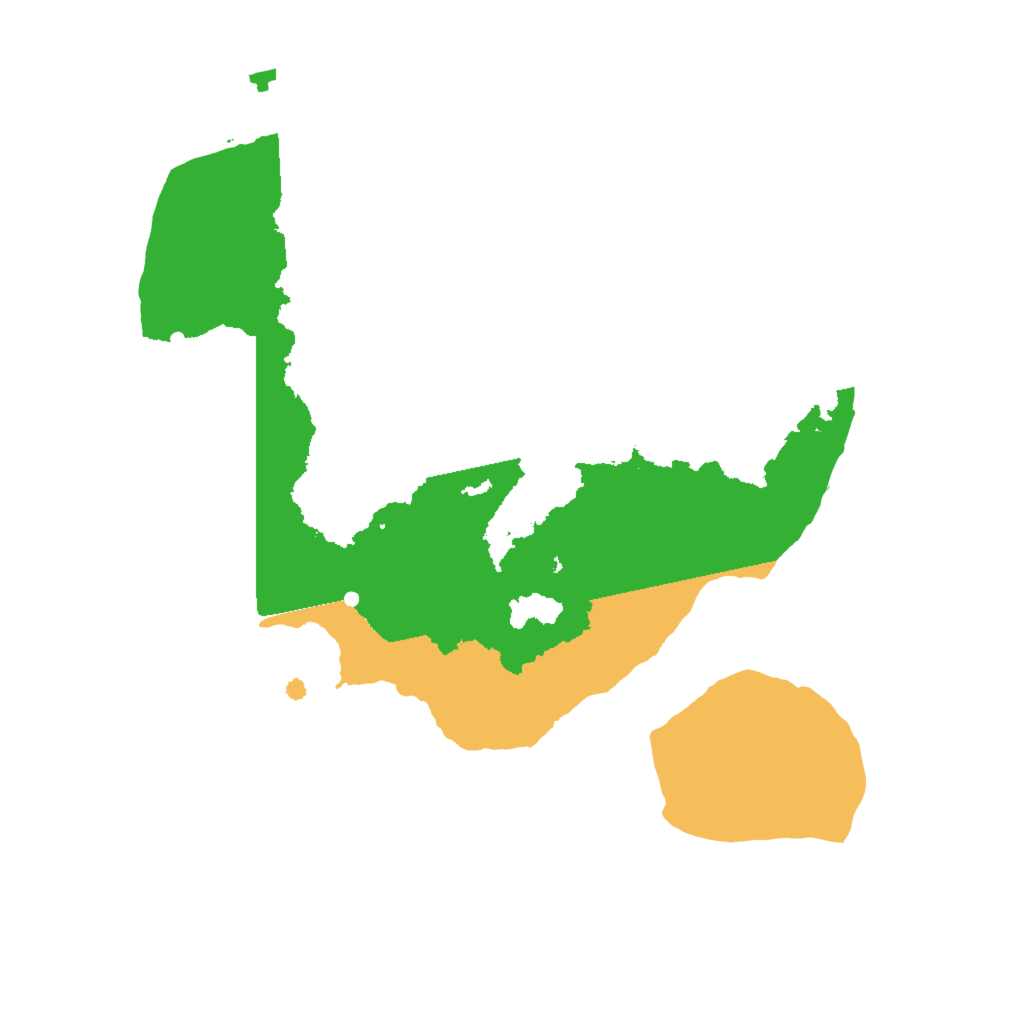 Biome Rust Map: Procedural Map, Size: 2000, Seed: 1530241054
