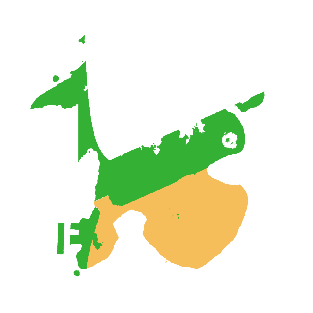 Biome Rust Map: Procedural Map, Size: 2000, Seed: 1931572