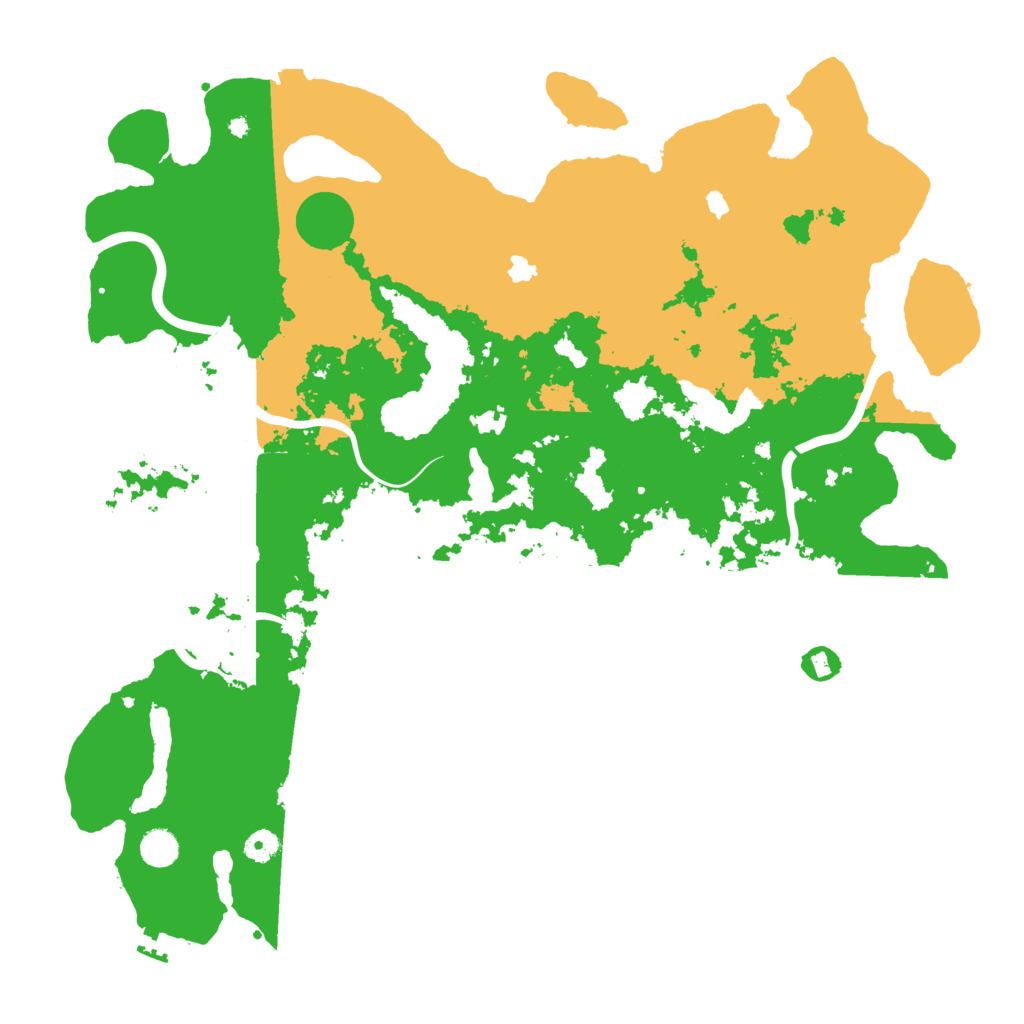 Biome Rust Map: Procedural Map, Size: 4700, Seed: 240372339
