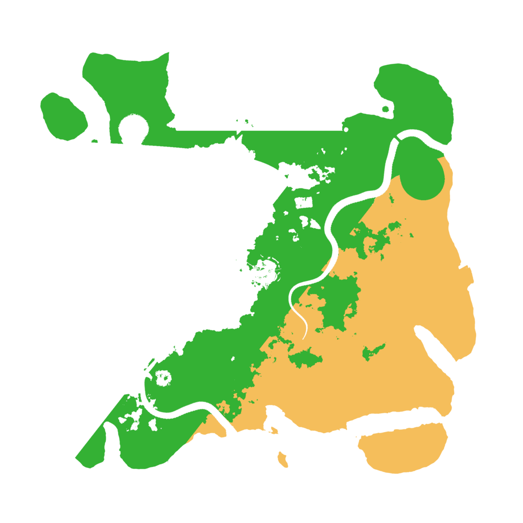 Biome Rust Map: Procedural Map, Size: 3250, Seed: 1504266400