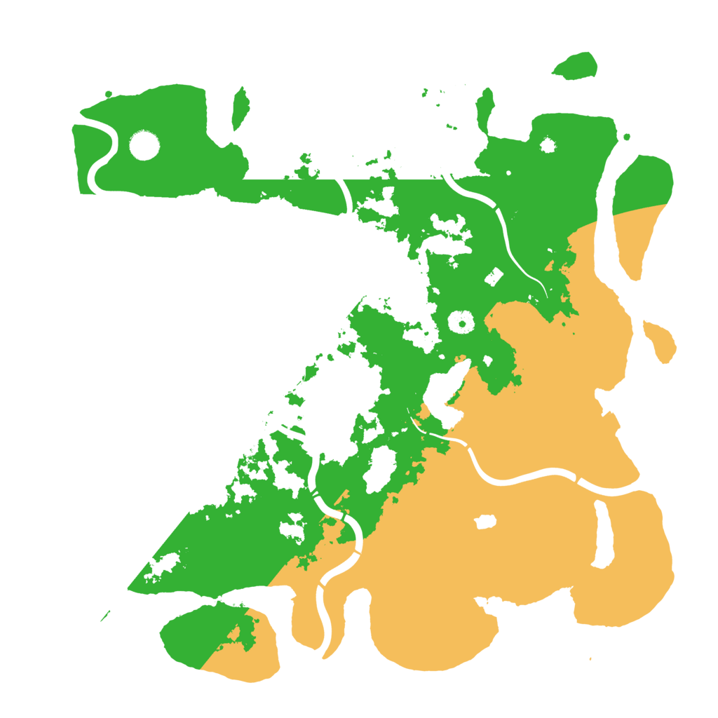Biome Rust Map: Procedural Map, Size: 4250, Seed: 676681855