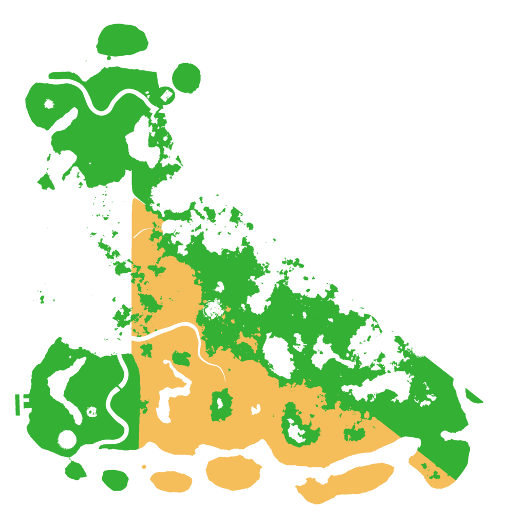 Biome Rust Map: Procedural Map, Size: 5000, Seed: 1490355478