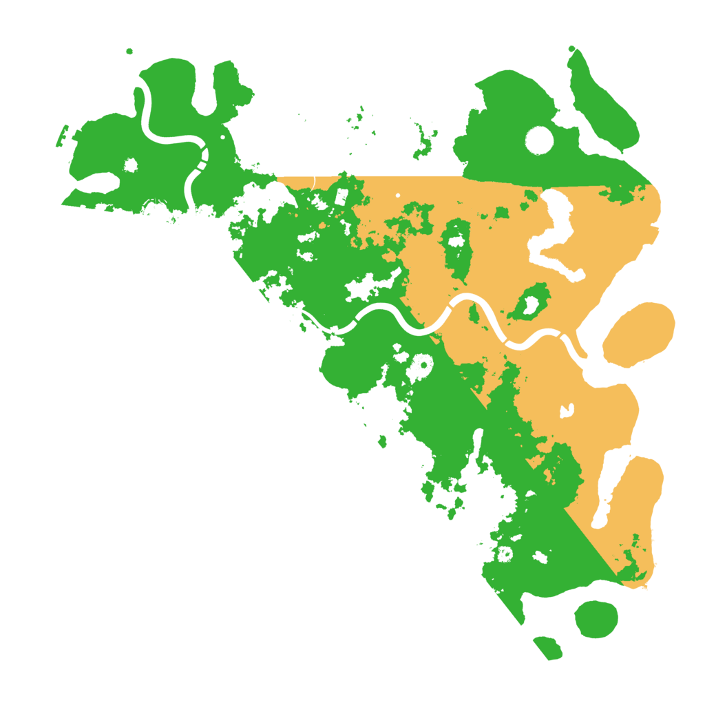 Biome Rust Map: Procedural Map, Size: 4500, Seed: 937112007