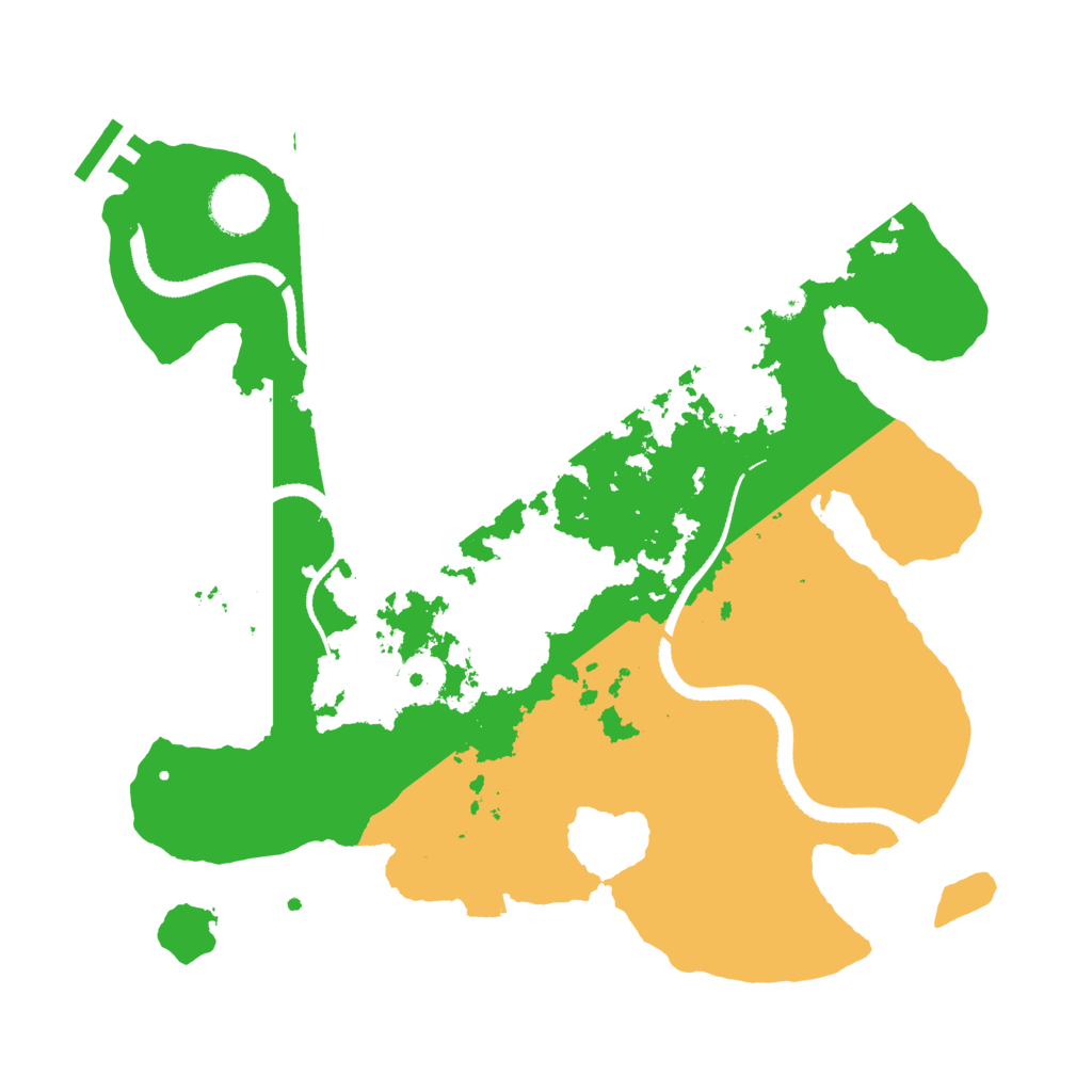 Biome Rust Map: Procedural Map, Size: 3250, Seed: 1527607691