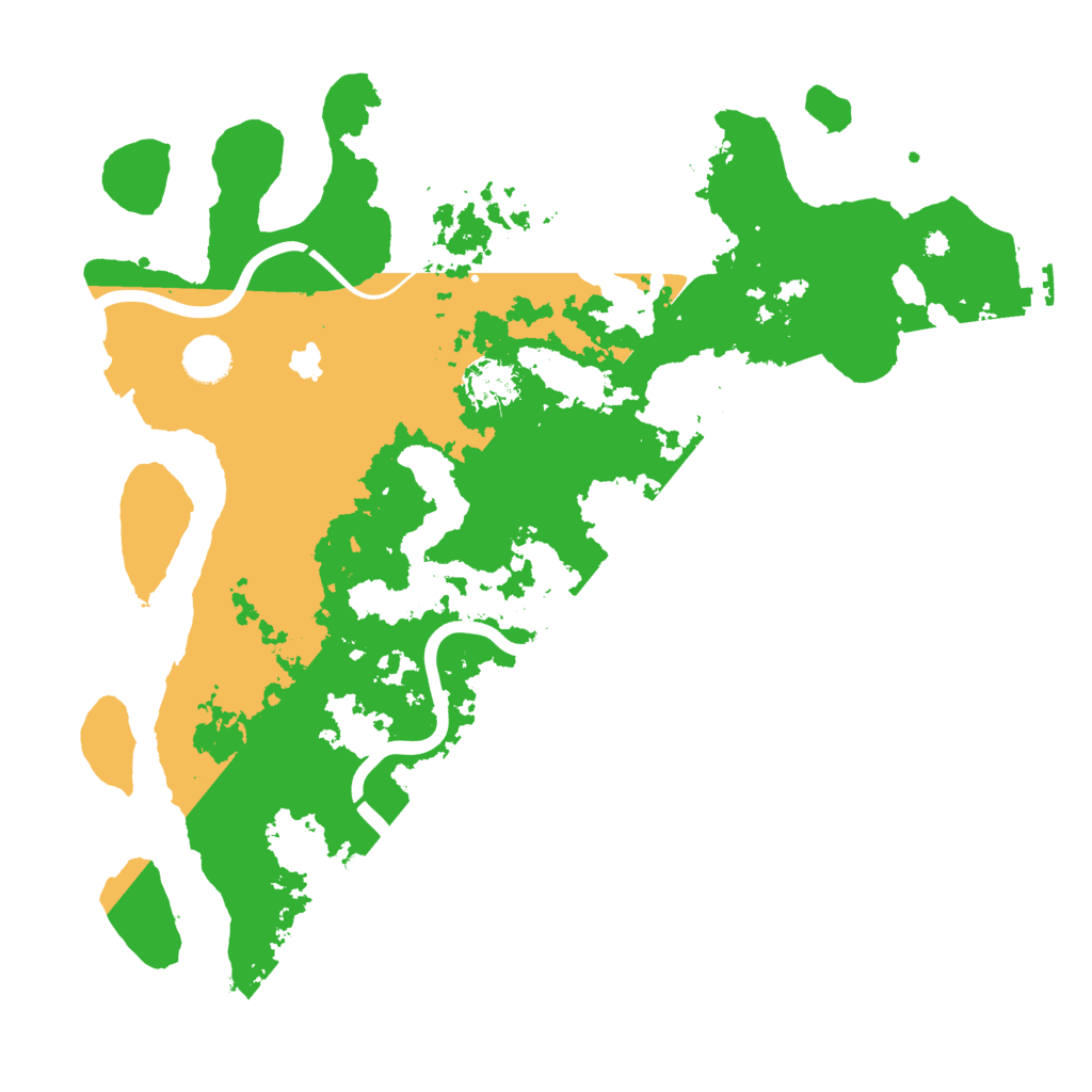Biome Rust Map: Procedural Map, Size: 4000, Seed: 8480