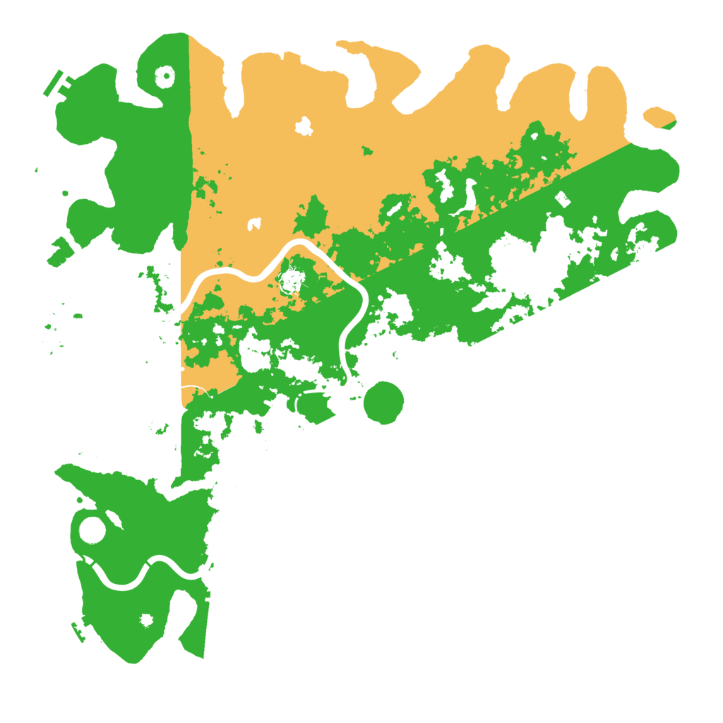 Biome Rust Map: Procedural Map, Size: 5000, Seed: 1015935265