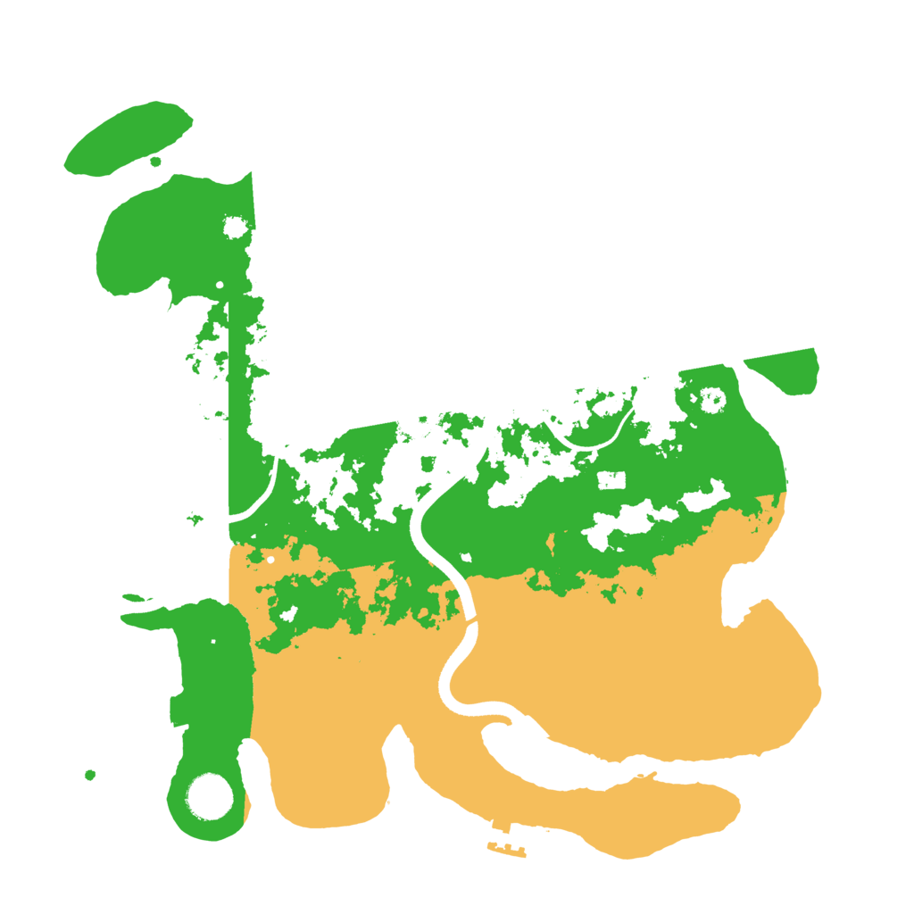 Biome Rust Map: Procedural Map, Size: 3500, Seed: 1948959189