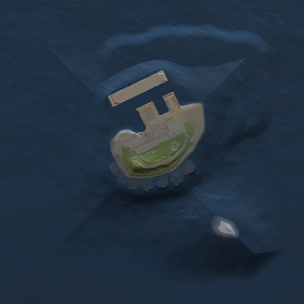 Rust Map: Procedural Map, Size: 1000, Seed: 1897653674, 2 Monuments