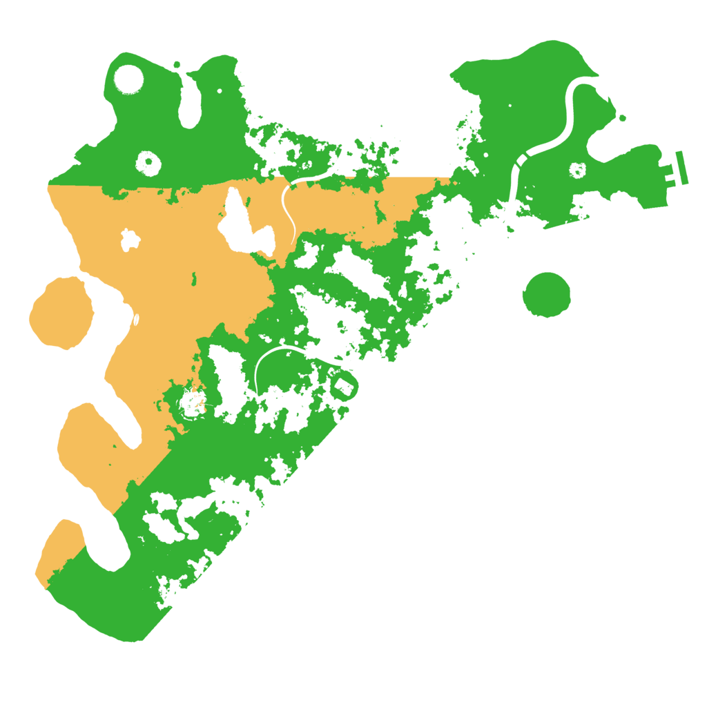 Biome Rust Map: Procedural Map, Size: 4250, Seed: 929207122