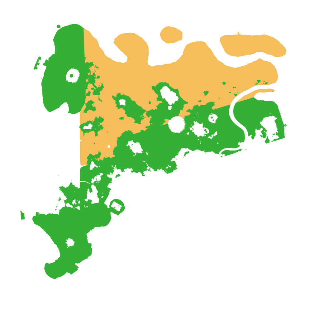 Biome Rust Map: Procedural Map, Size: 3500, Seed: 1953398474