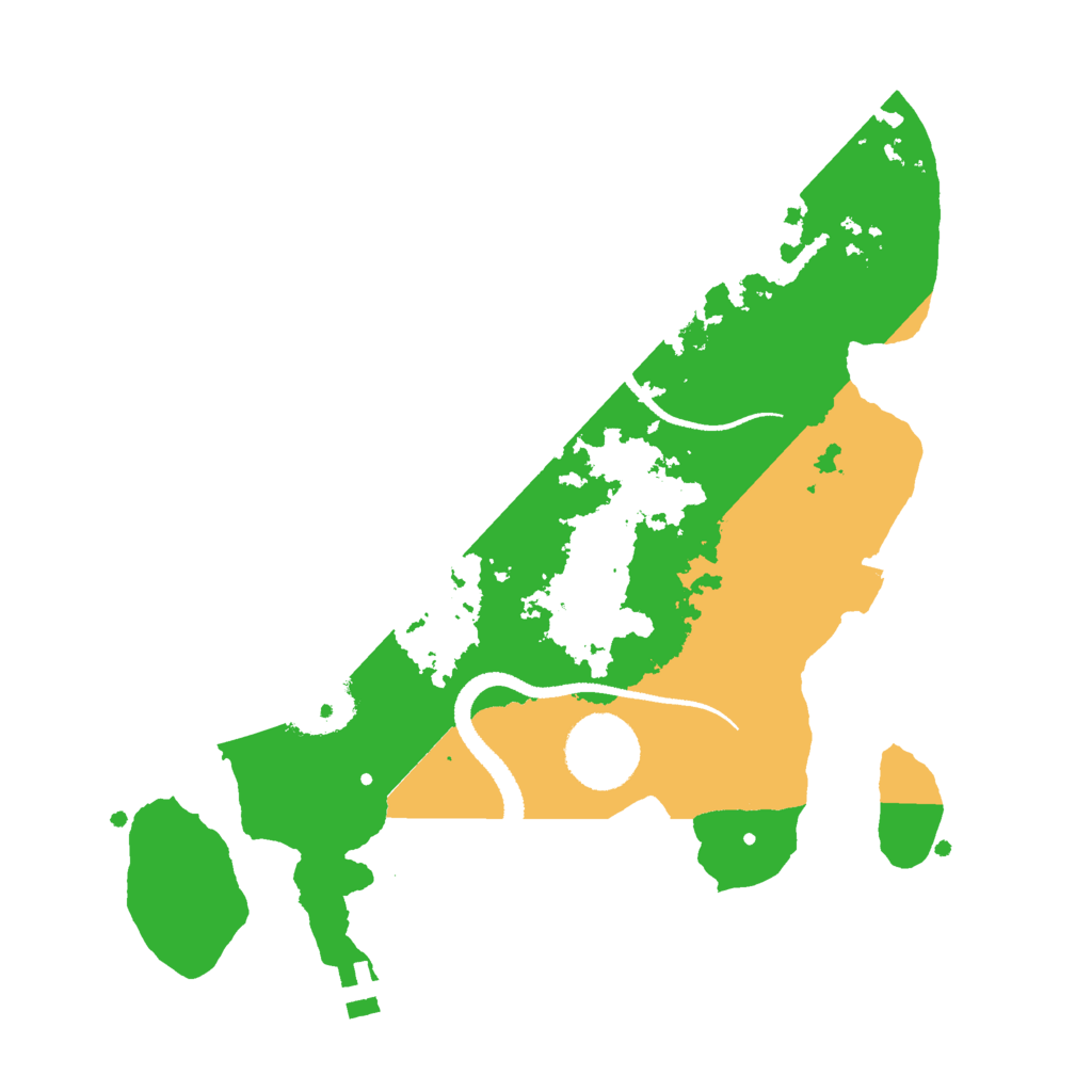 Biome Rust Map: Procedural Map, Size: 2700, Seed: 1980788765
