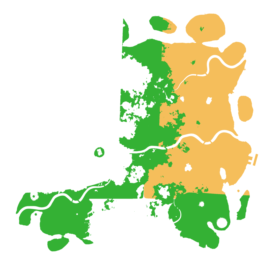 Biome Rust Map: Procedural Map, Size: 4500, Seed: 419043390