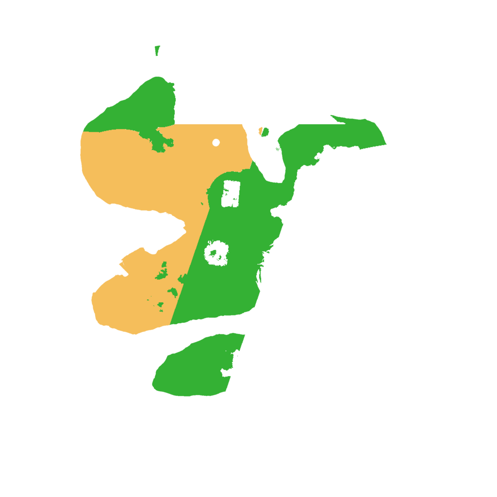 Biome Rust Map: Procedural Map, Size: 2000, Seed: 20241228