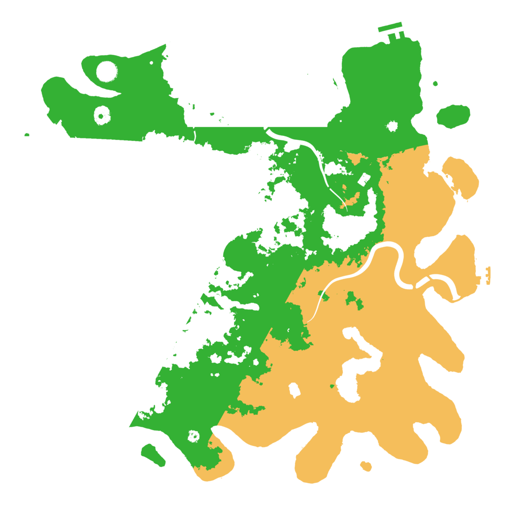 Biome Rust Map: Procedural Map, Size: 4250, Seed: 1272368050
