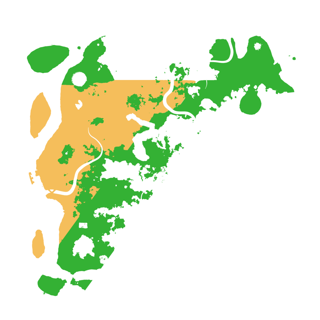Biome Rust Map: Procedural Map, Size: 4000, Seed: 611266200