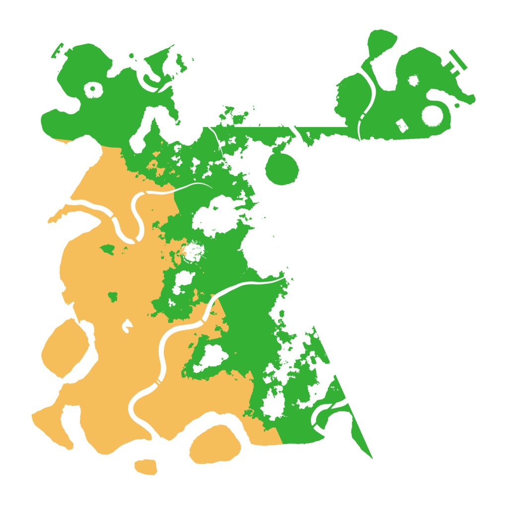 Biome Rust Map: Procedural Map, Size: 4250, Seed: 1356436605