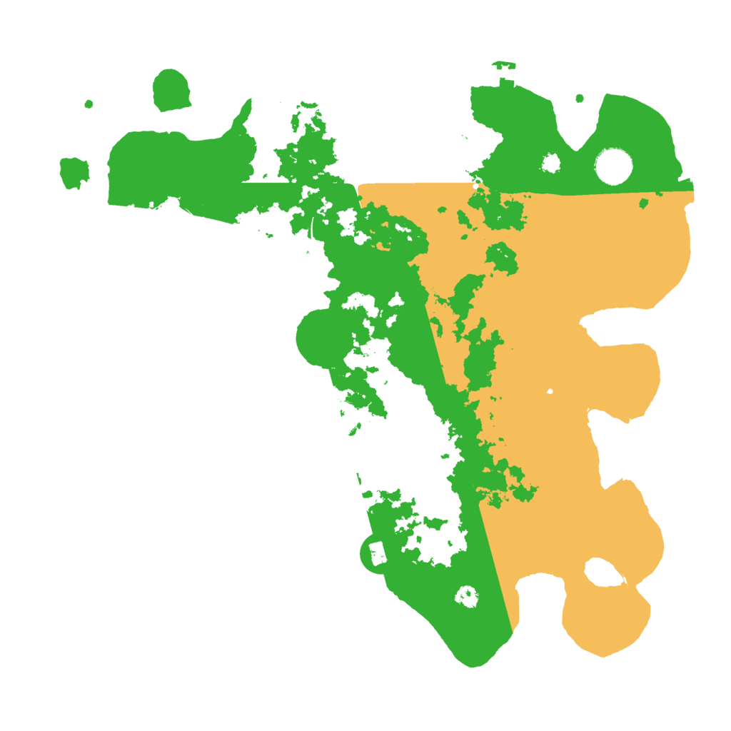 Biome Rust Map: Procedural Map, Size: 3500, Seed: 456456678