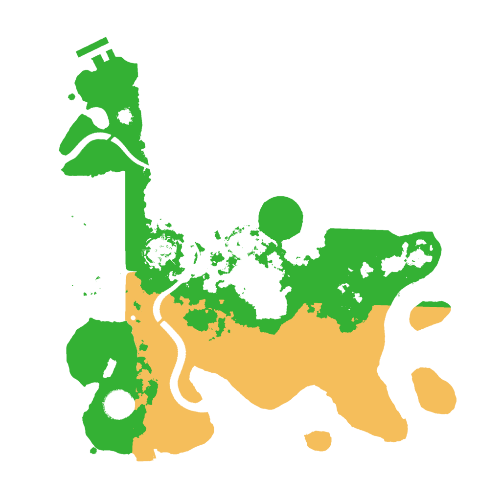 Biome Rust Map: Procedural Map, Size: 3000, Seed: 17048