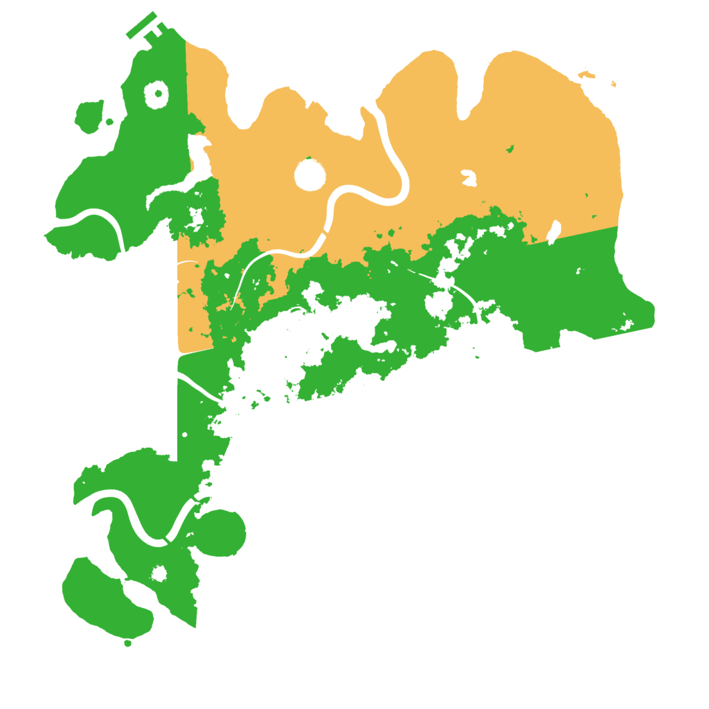 Biome Rust Map: Procedural Map, Size: 4000, Seed: 1344438626