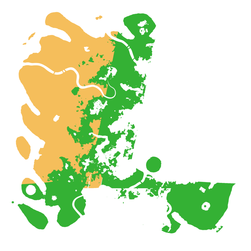 Biome Rust Map: Procedural Map, Size: 4500, Seed: 815244946