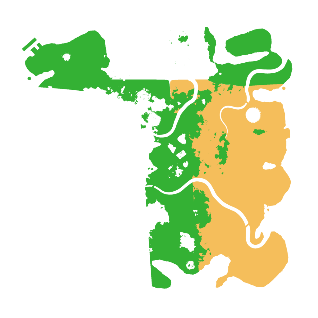 Biome Rust Map: Procedural Map, Size: 3750, Seed: 2085708029