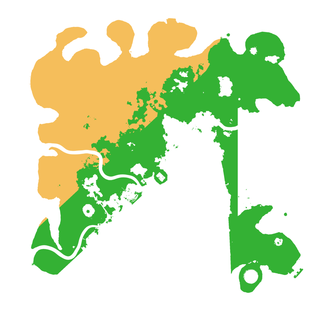 Biome Rust Map: Procedural Map, Size: 3950, Seed: 798333897