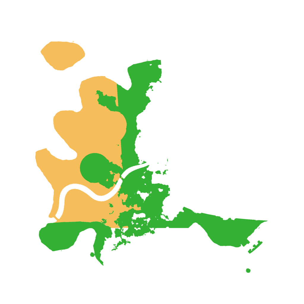 Biome Rust Map: Procedural Map, Size: 2700, Seed: 122824