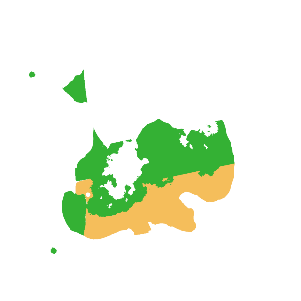 Biome Rust Map: Procedural Map, Size: 2000, Seed: 1803805858