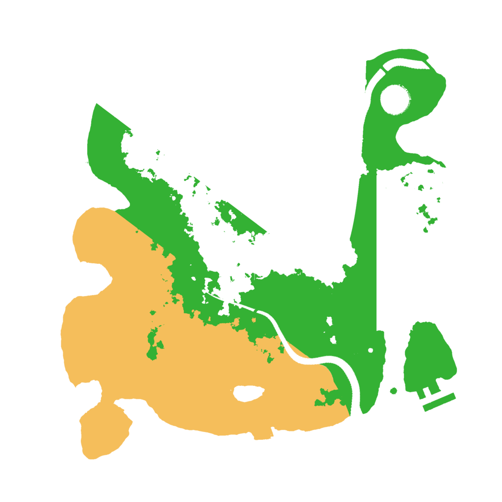 Biome Rust Map: Procedural Map, Size: 3000, Seed: 267333789