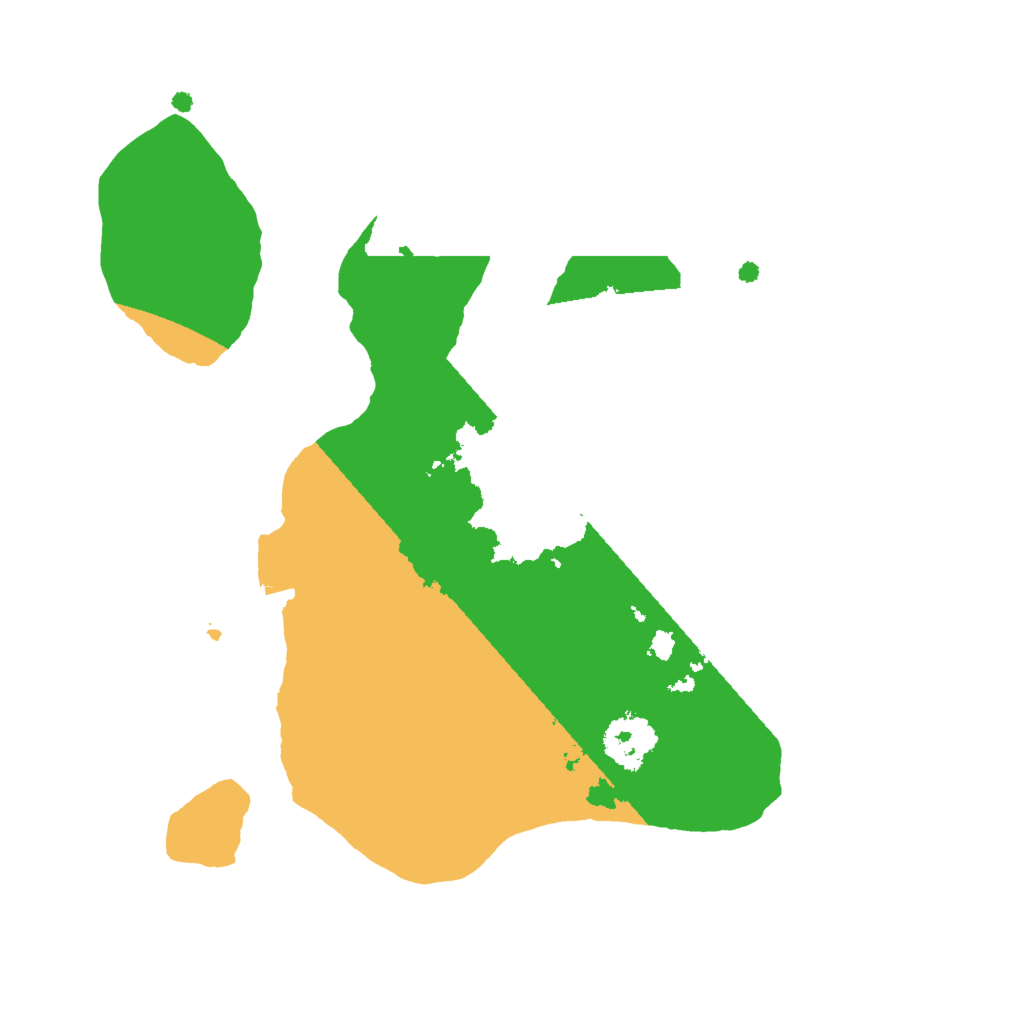 Biome Rust Map: Procedural Map, Size: 2000, Seed: 1132671819