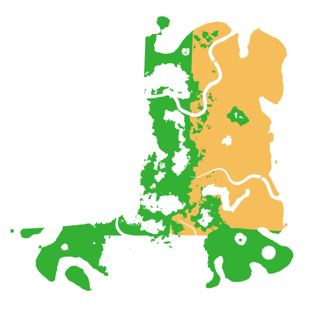 Biome Rust Map: Procedural Map, Size: 4000, Seed: 67548532