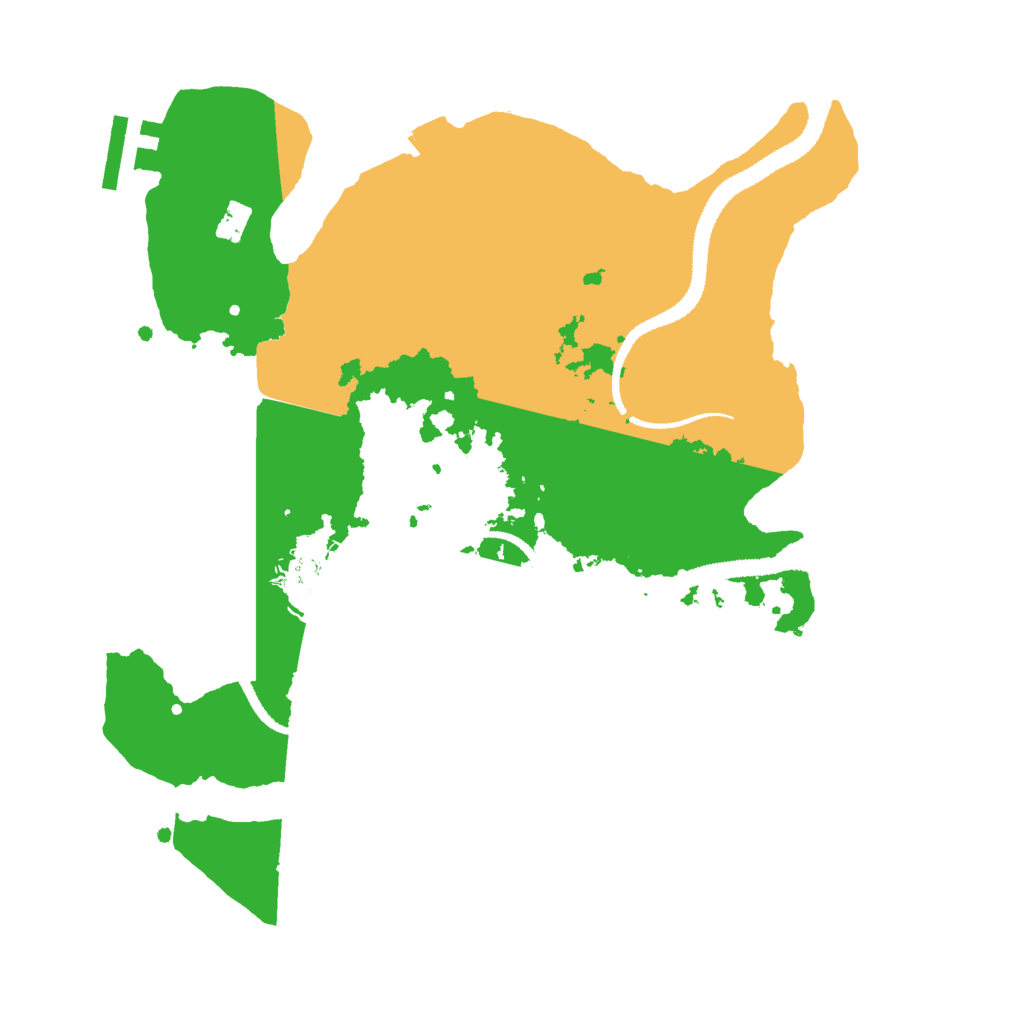 Biome Rust Map: Procedural Map, Size: 2800, Seed: 85688908