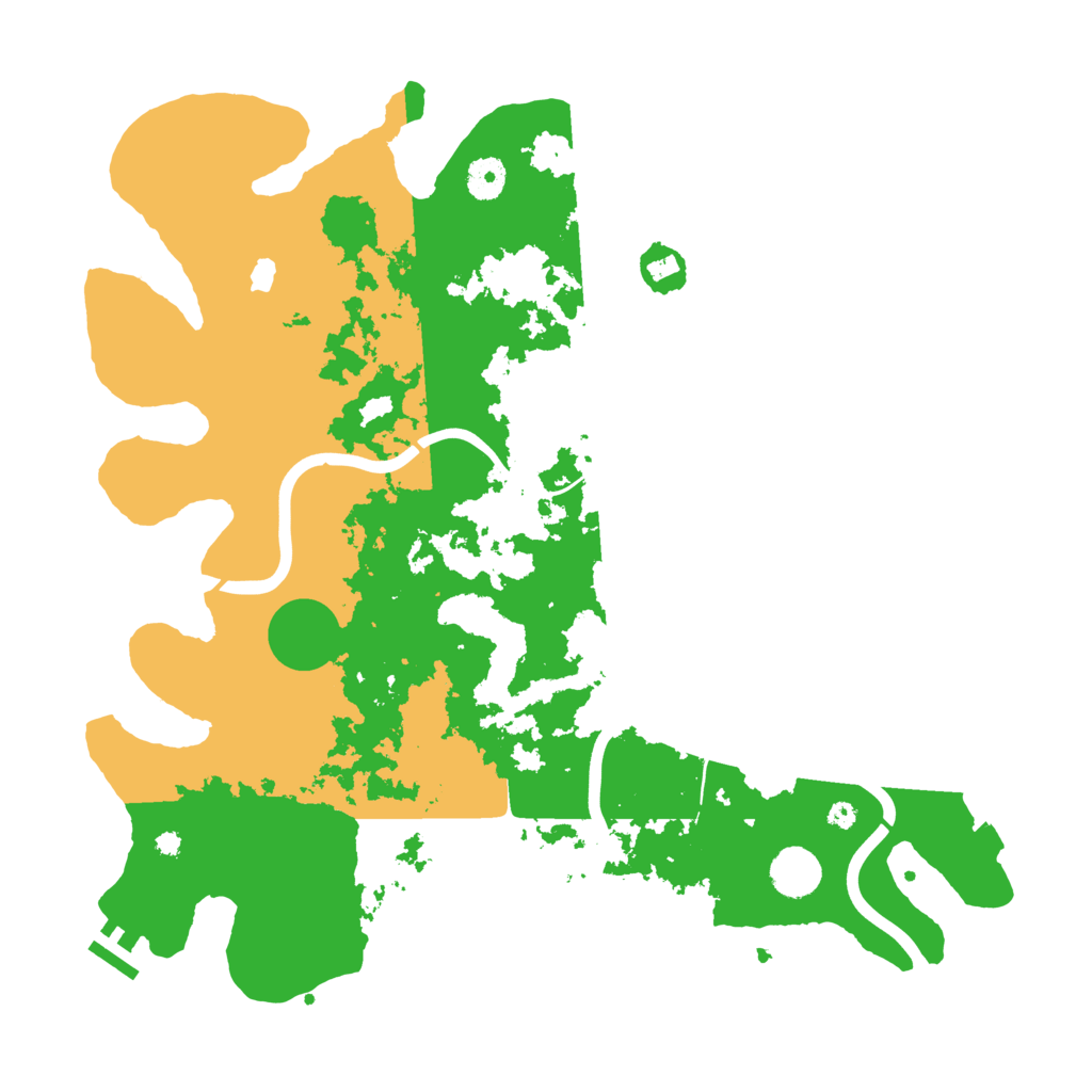 Biome Rust Map: Procedural Map, Size: 4000, Seed: 122824