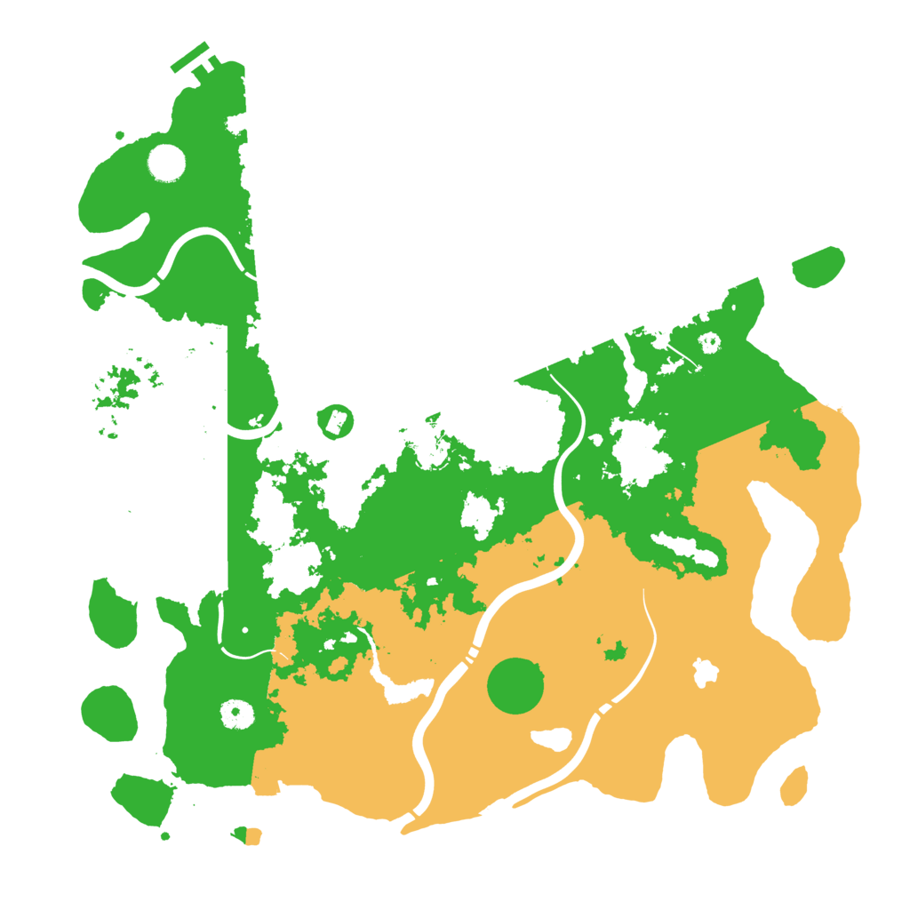 Biome Rust Map: Procedural Map, Size: 4250, Seed: 1162534532