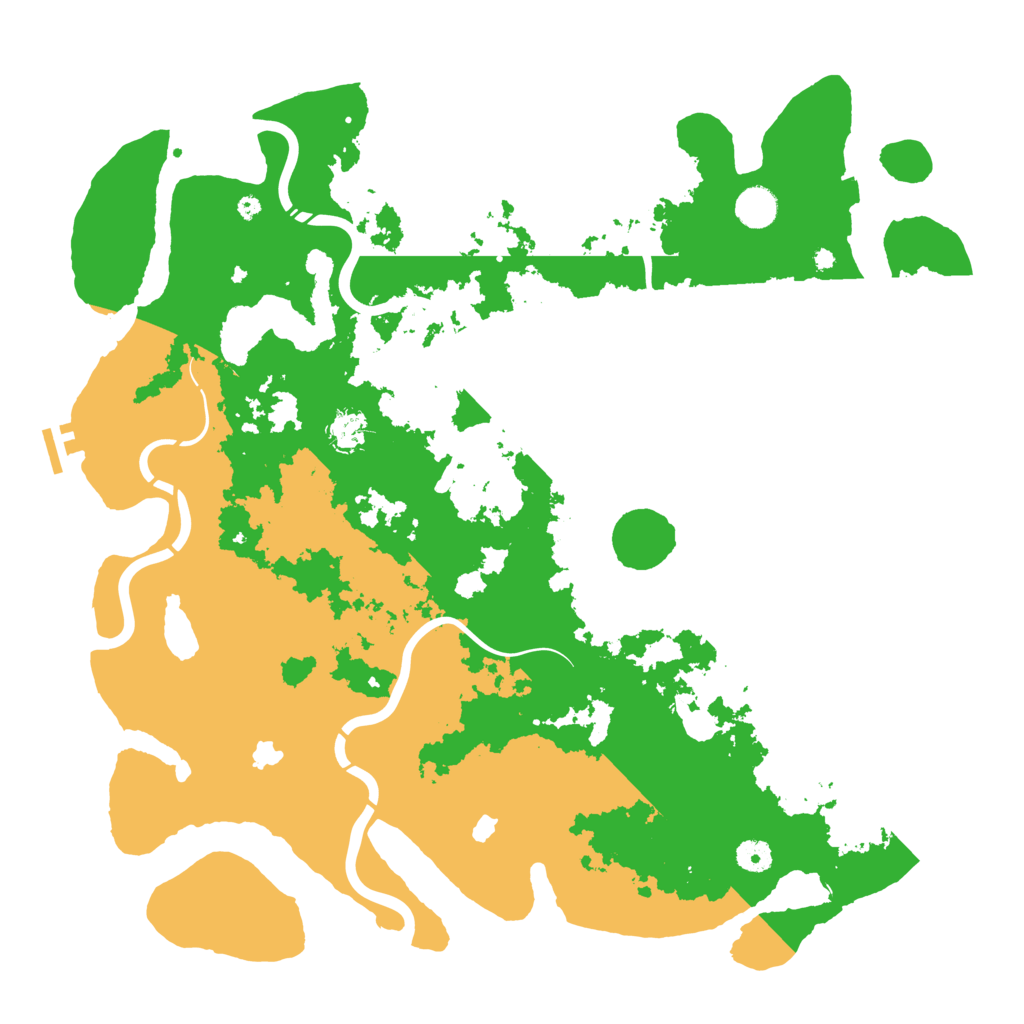 Biome Rust Map: Procedural Map, Size: 4500, Seed: 847585766