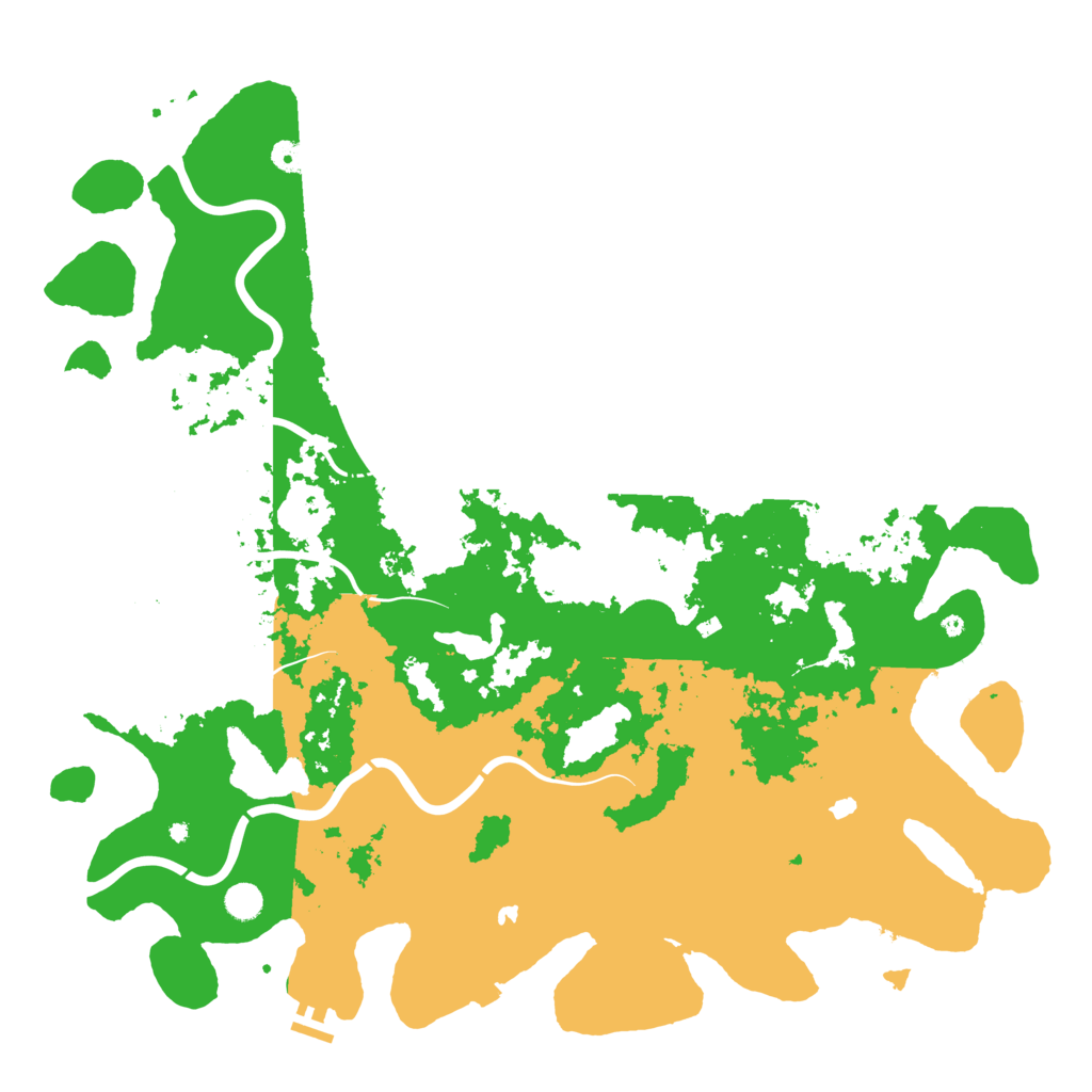 Biome Rust Map: Procedural Map, Size: 5100, Seed: 706866806