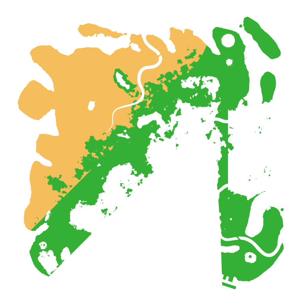 Biome Rust Map: Procedural Map, Size: 4000, Seed: 26669