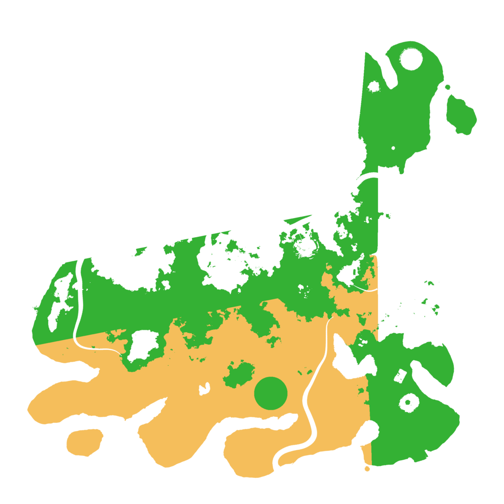 Biome Rust Map: Procedural Map, Size: 4000, Seed: 26691