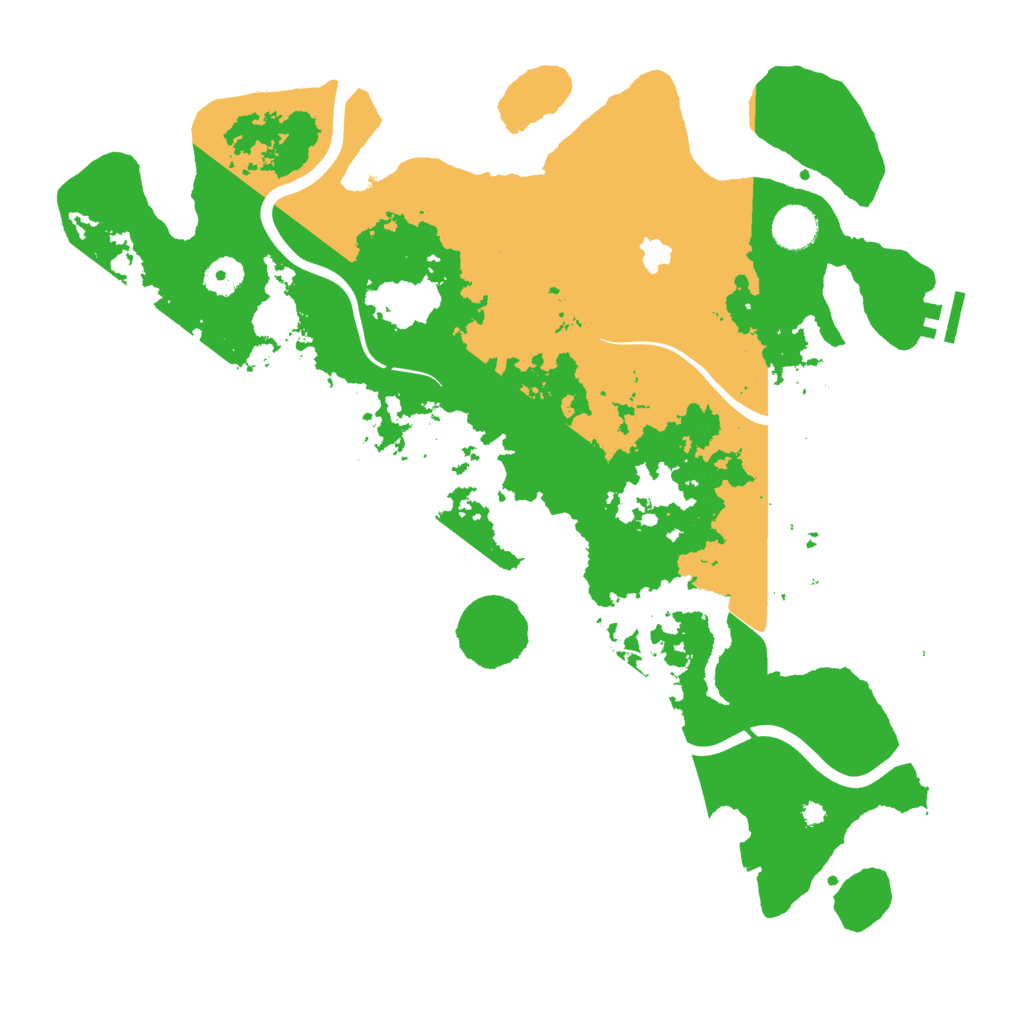 Biome Rust Map: Procedural Map, Size: 4000, Seed: 2665