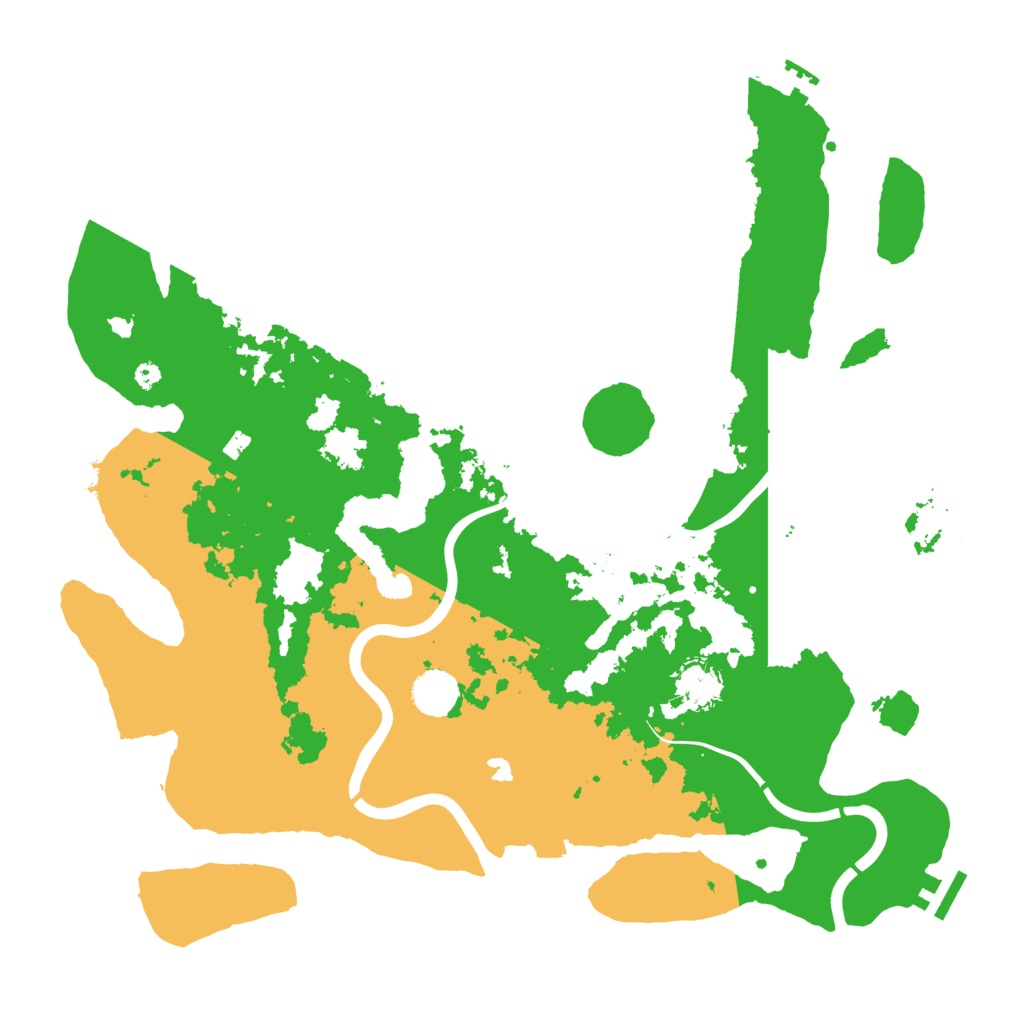 Biome Rust Map: Procedural Map, Size: 4000, Seed: 1406058897