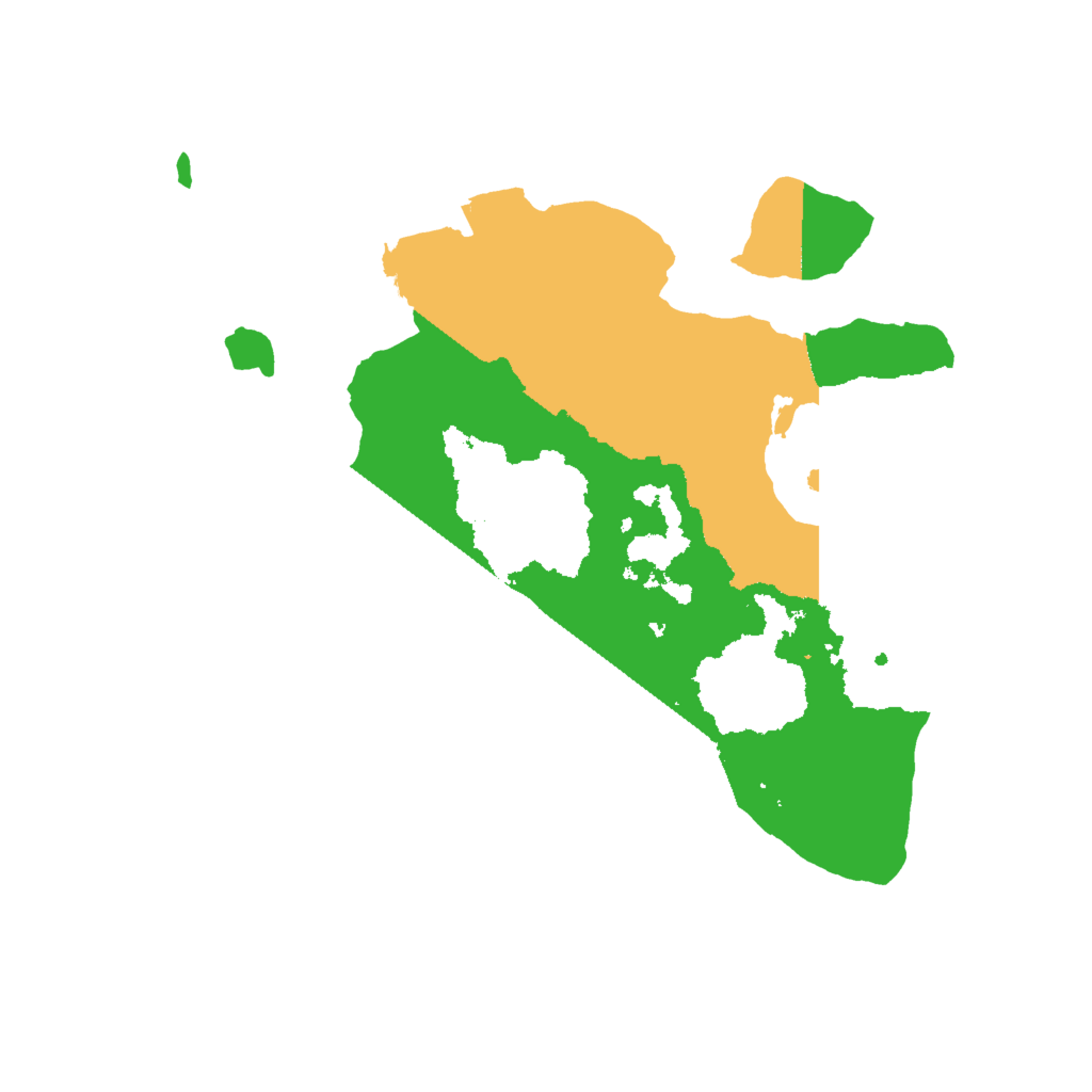 Biome Rust Map: Procedural Map, Size: 2000, Seed: 566062063