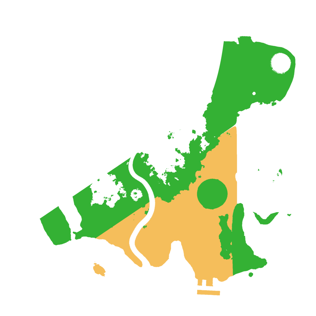 Biome Rust Map: Procedural Map, Size: 2800, Seed: 1766897054