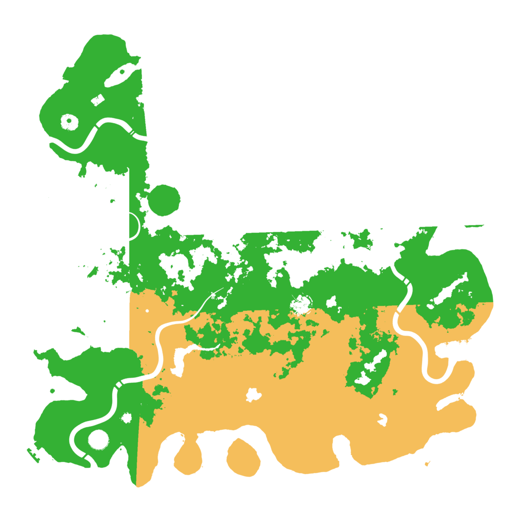 Biome Rust Map: Procedural Map, Size: 4500, Seed: 209909764