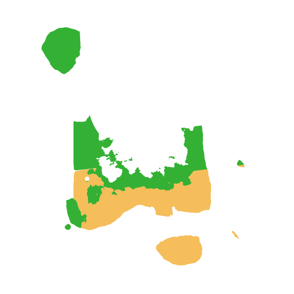 Biome Rust Map: Procedural Map, Size: 2000, Seed: 102292