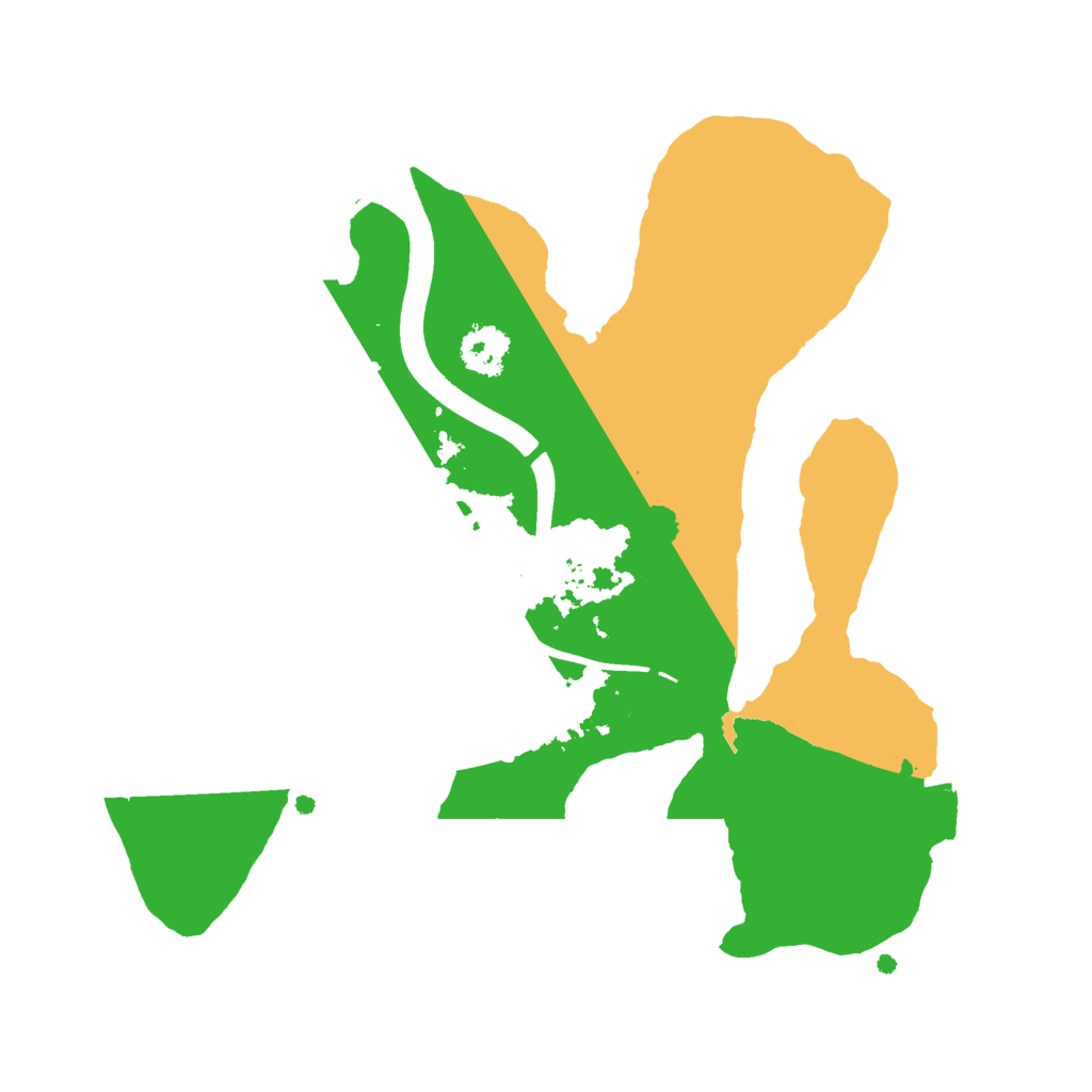 Biome Rust Map: Procedural Map, Size: 2250, Seed: 1621451287