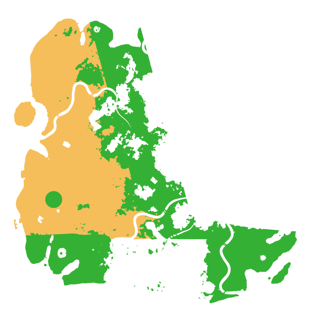 Biome Rust Map: Procedural Map, Size: 5000, Seed: 1903037876