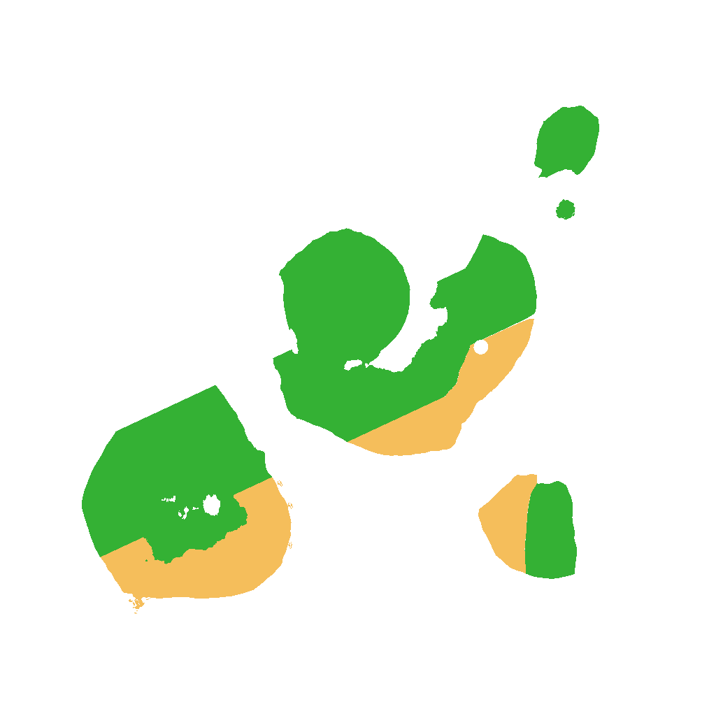 Biome Rust Map: Procedural Map, Size: 1500, Seed: 400811441