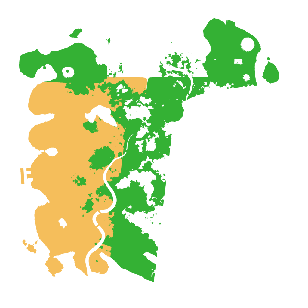 Biome Rust Map: Procedural Map, Size: 4000, Seed: 1903377174