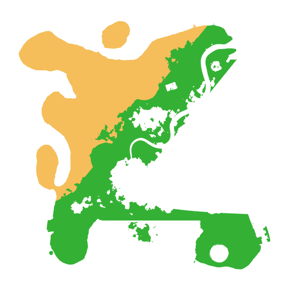 Biome Rust Map: Procedural Map, Size: 2900, Seed: 83476249